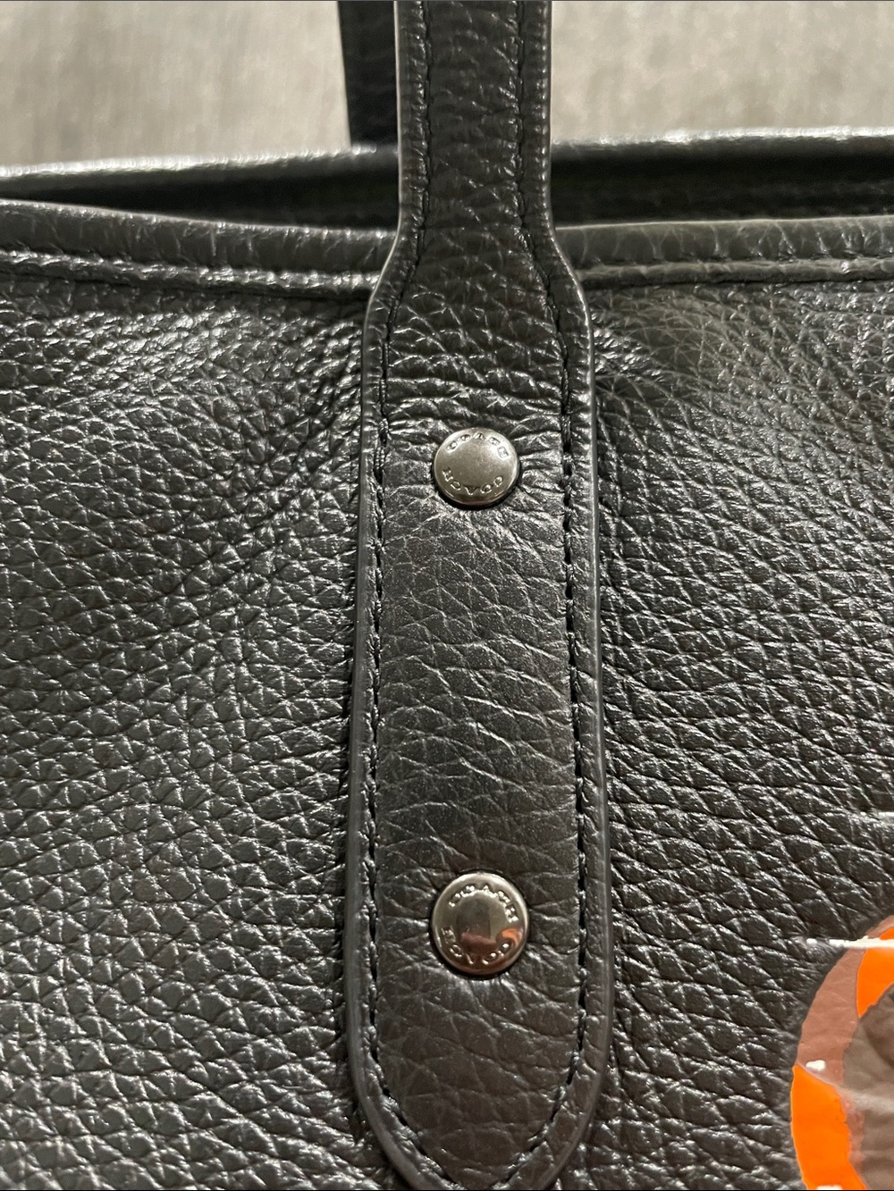 Coach Black City Zip Tote With Vandal Gummy Bear (Style F78203) Limited Edition - Picture 5 of 16